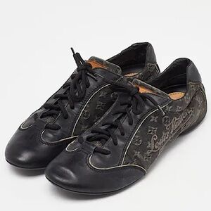 Vintage Louis Vuitton Leather Trainers